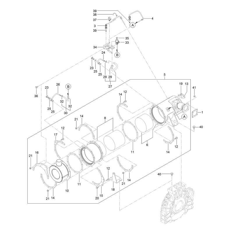 Diesel Particulate Filter Assembly