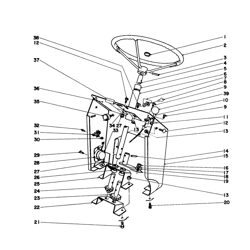 Steering And Dash Assembly