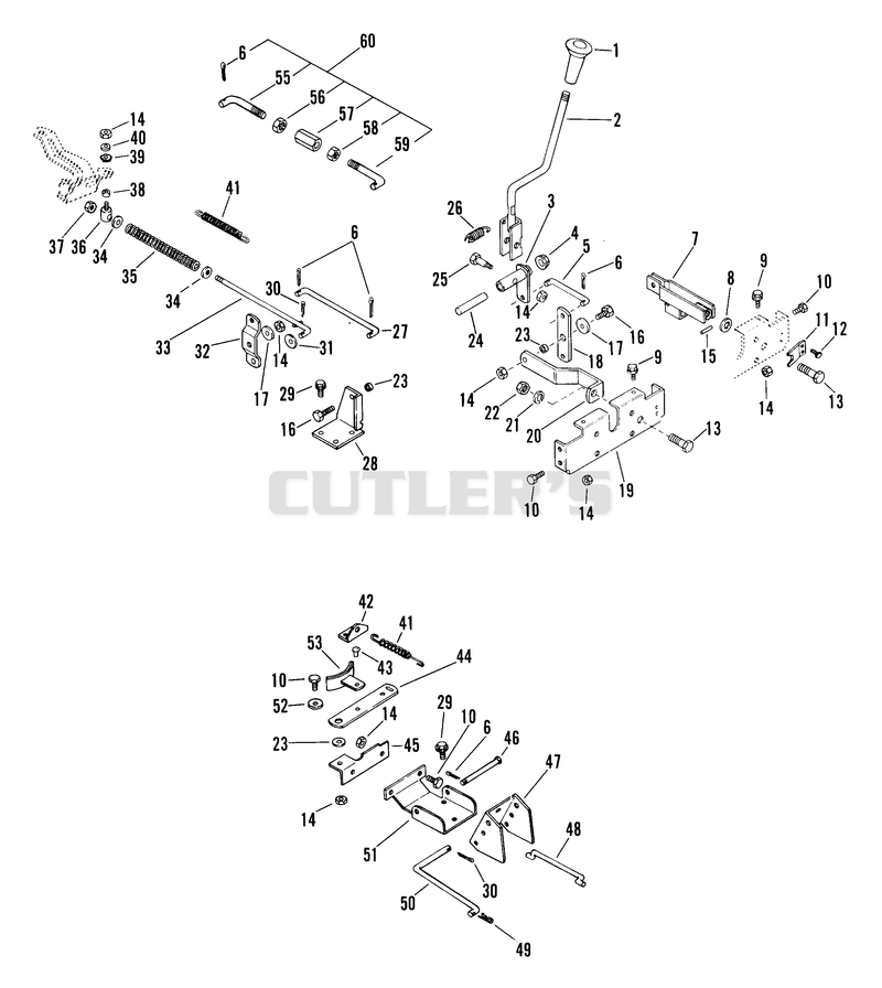 Mower Engagement Linkage