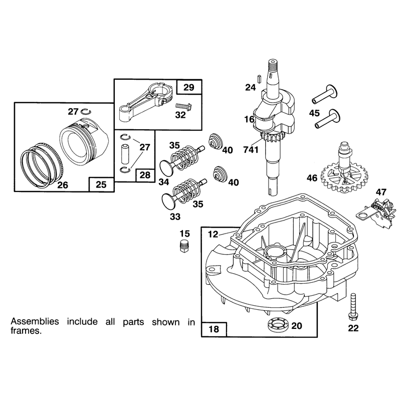 Engine Briggs and Stratton Model 122702-3171-01