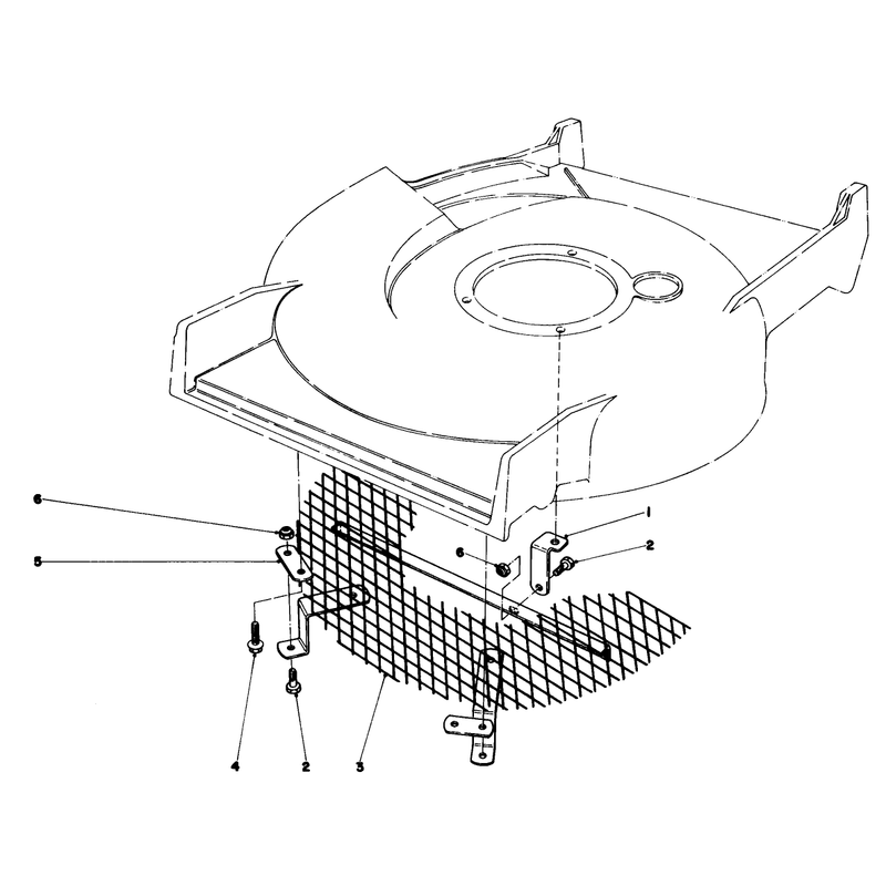 Leaf Shredder Kit No 59105 Optional