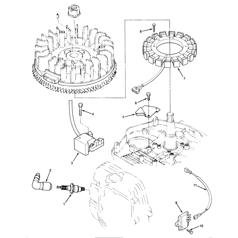 14hp Engine Ignition Assembly