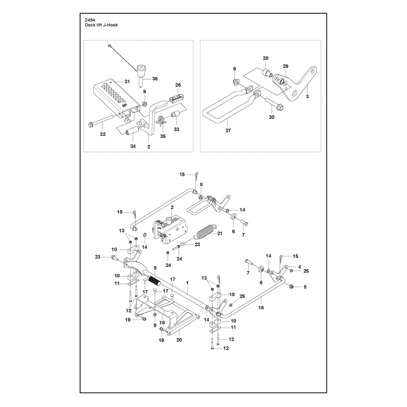MOWER LIFT / DECK LIFT