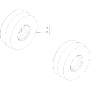 Snow Tire Assembly No 140-4310