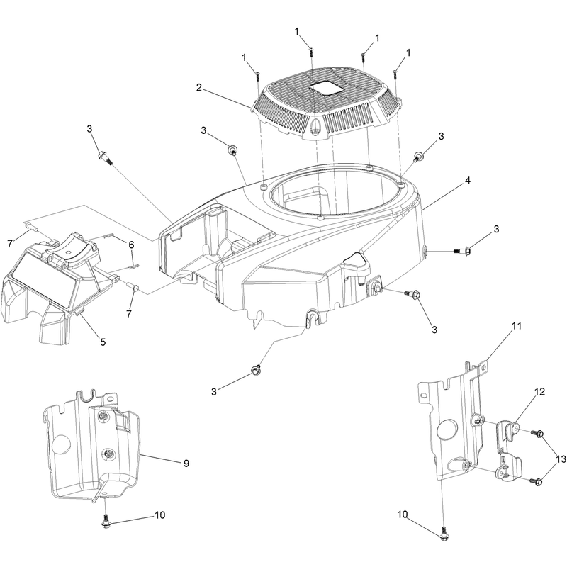 Blower Housing Assembly