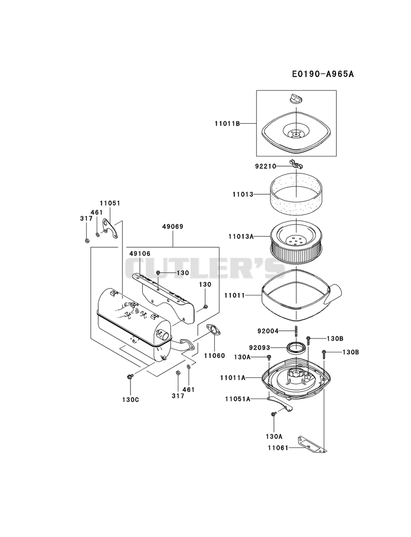 AIR-FILTER/MUFFLER