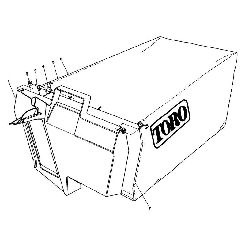 Grass Bag Assembly No 11-5609