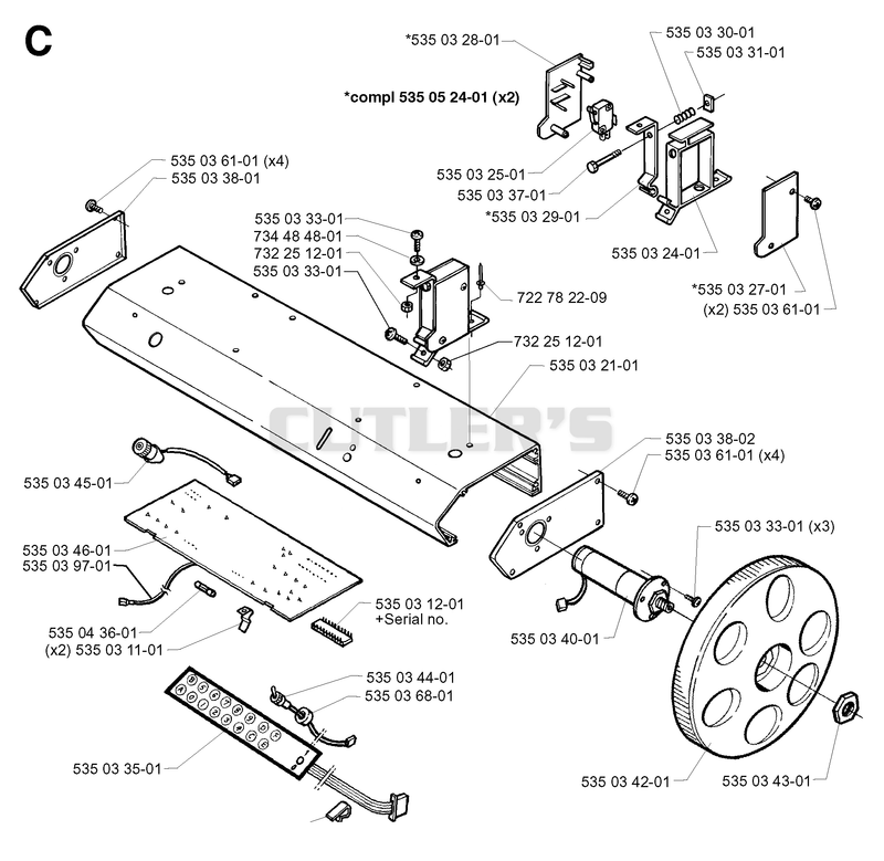 ELECTRONIC & WHEEL MOTOR HOUSING
