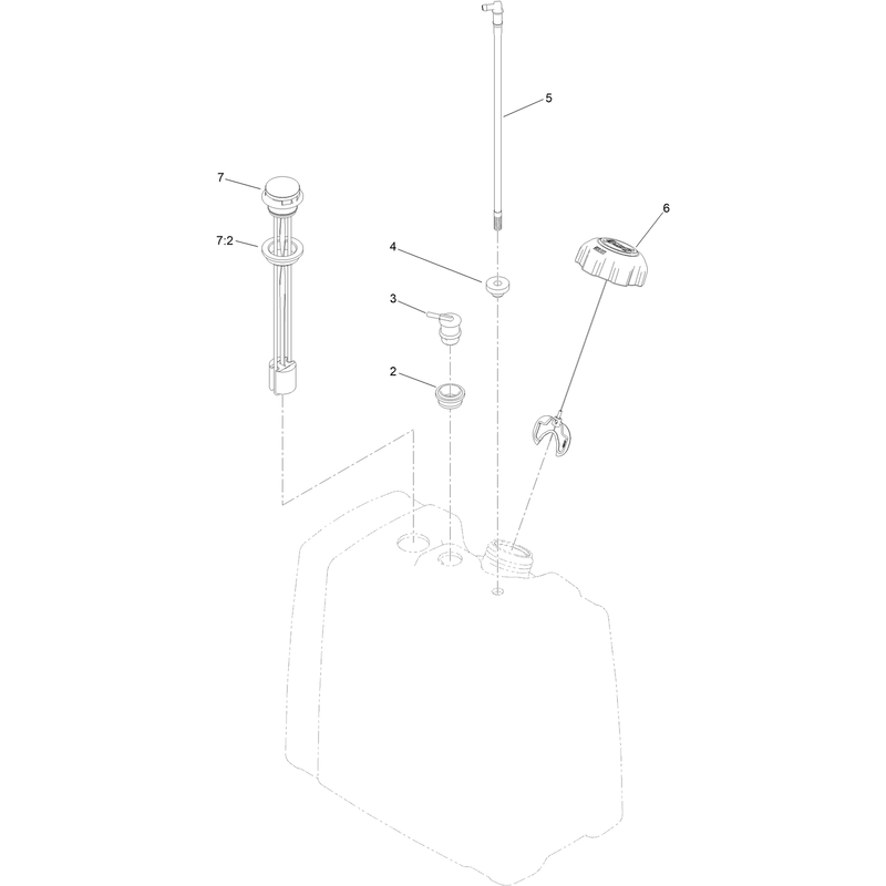 Fuel Tank Assembly No. 142-7602