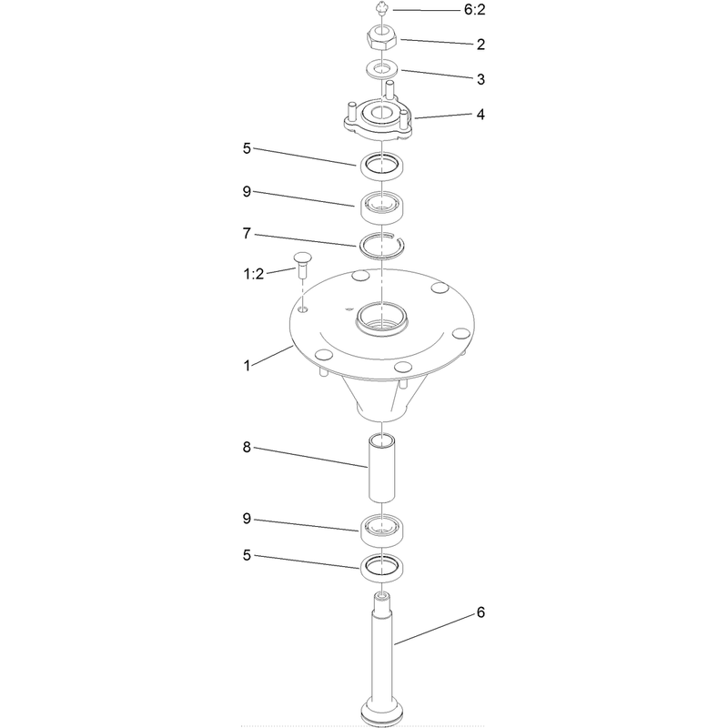Spindle Assembly No. 119-8560