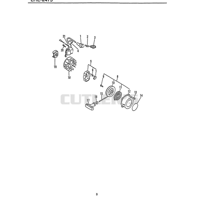 Cap, Spark Plug