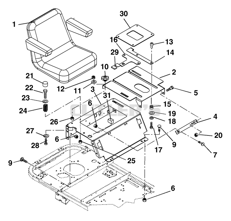 Seat And Seat Support