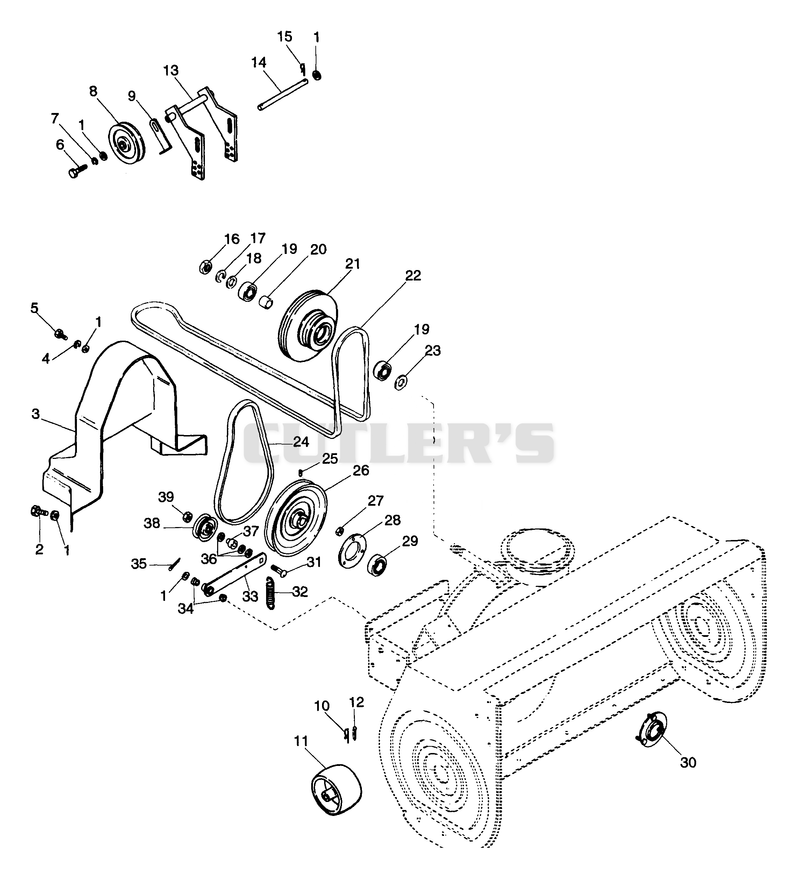 Sno-Thro Belt Drive
