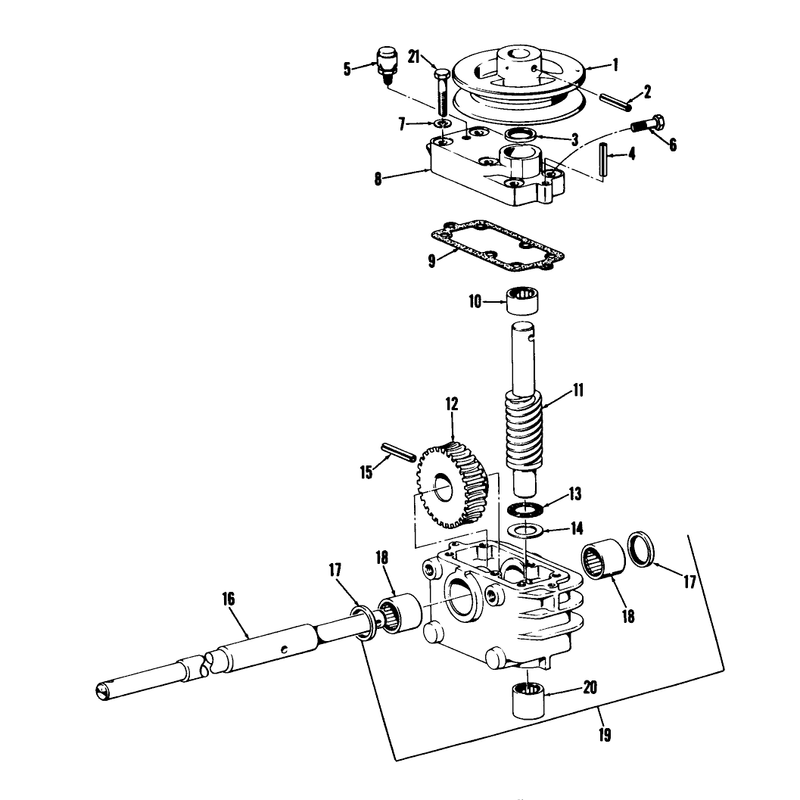 Gear Case Assembly
