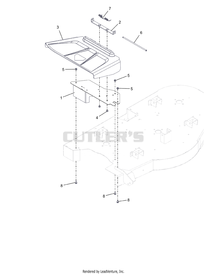 Discharge Chute 52"