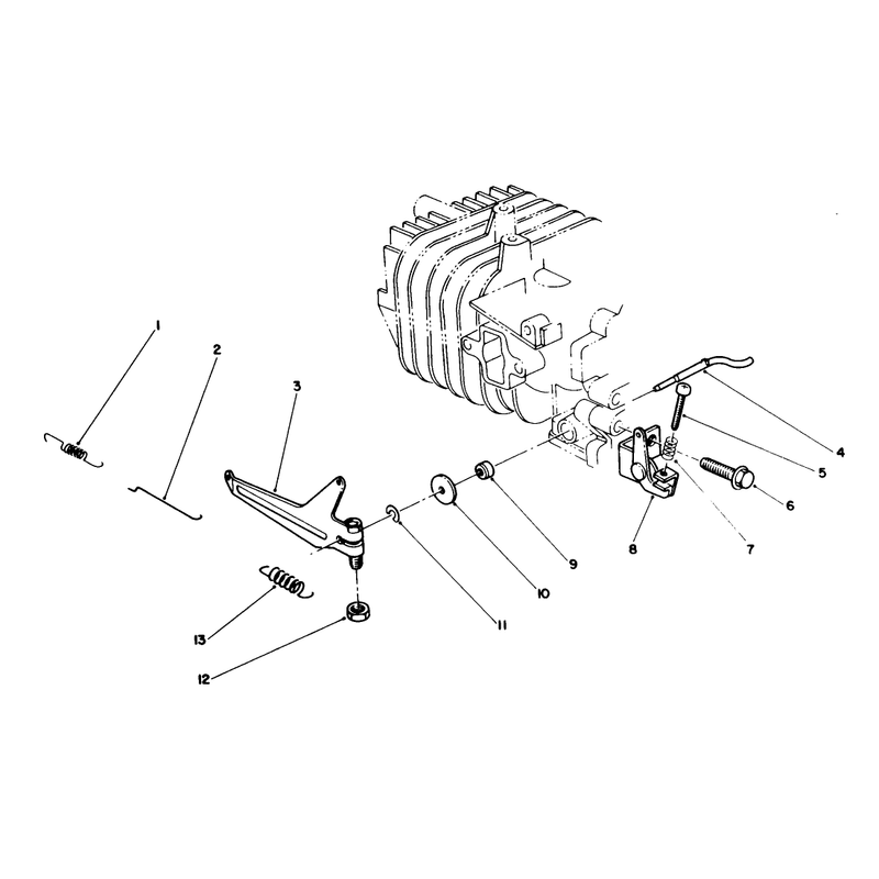 Governor Assembly (engine Model No. 47ph7-5, 47pk9-5 & 47plo-5)