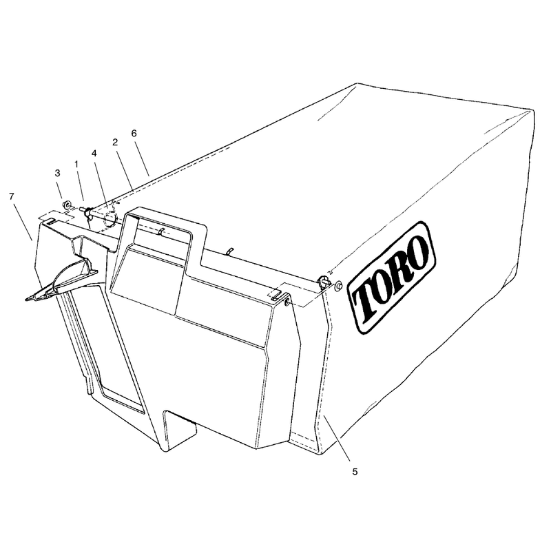 Grass Bag Assembly No 99-2535