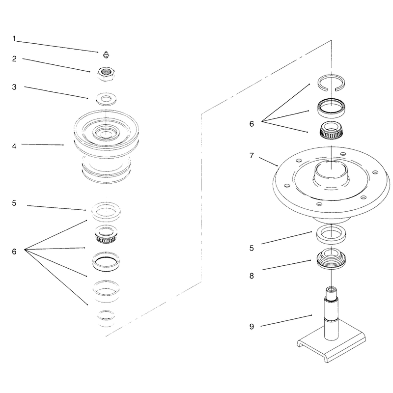 Spindles No 54-7781