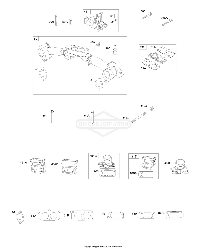 Intake Manifold, Intake Elbows, Gaskets