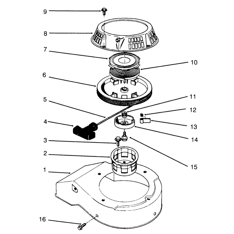 Recoil Assembly Model No 47pp3-3