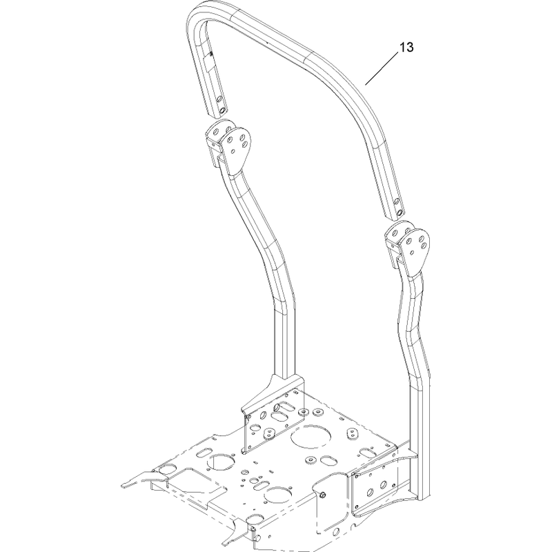 Roll Over Protection System Assembly