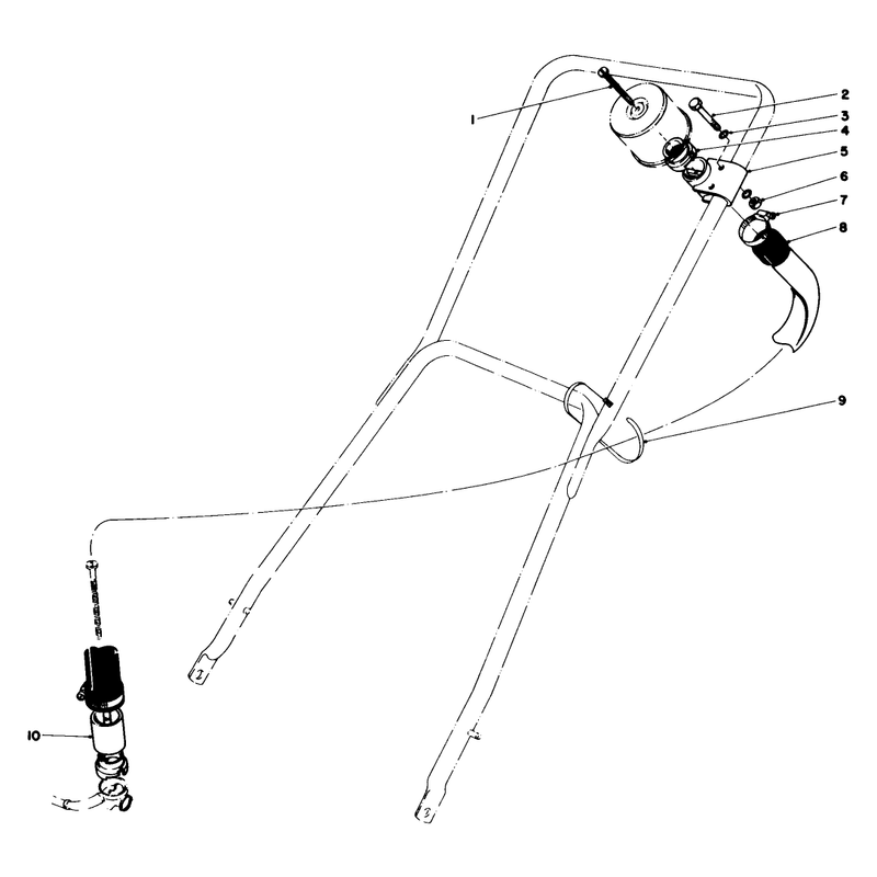 Remote Air Cleaner Kit No 28-0580 Optional