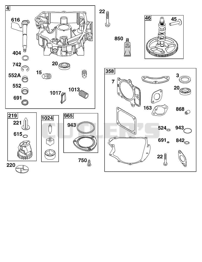 CRANKCASE COVER/SUMP GROUP
