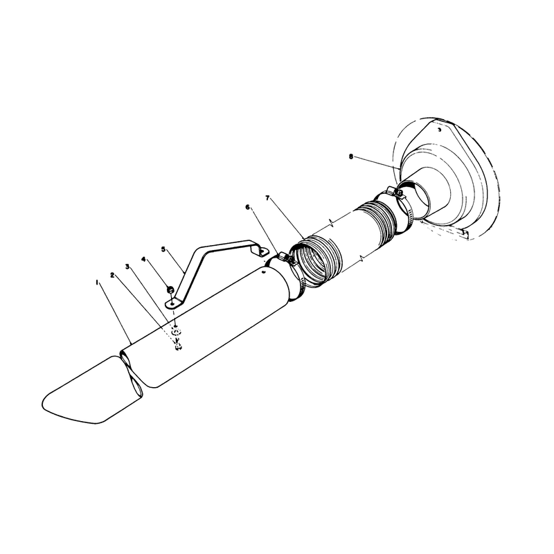 Vacuum Hose Kit Model 59085 Optional