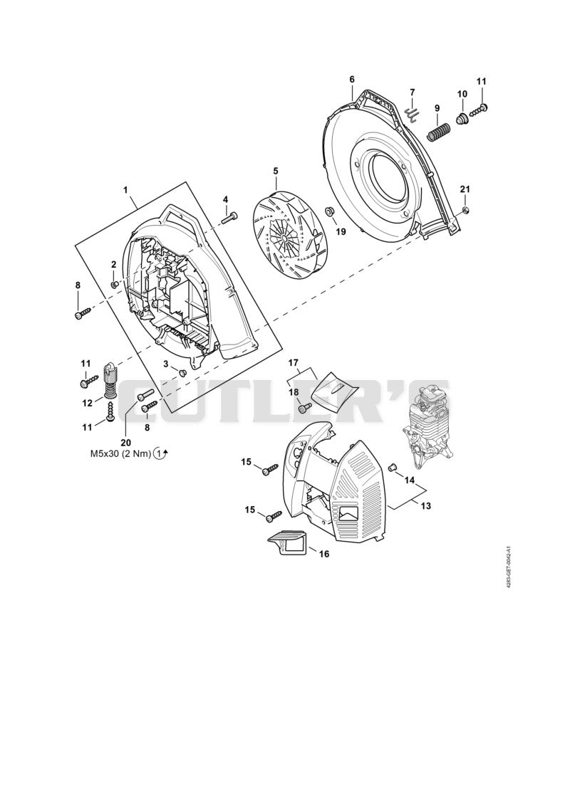 Fan housing, Shroud