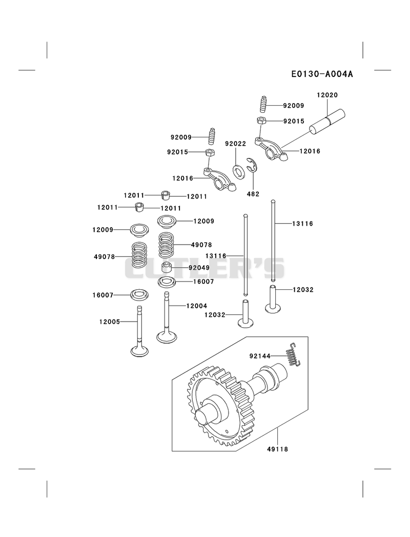 VALVE/CAMSHAFT