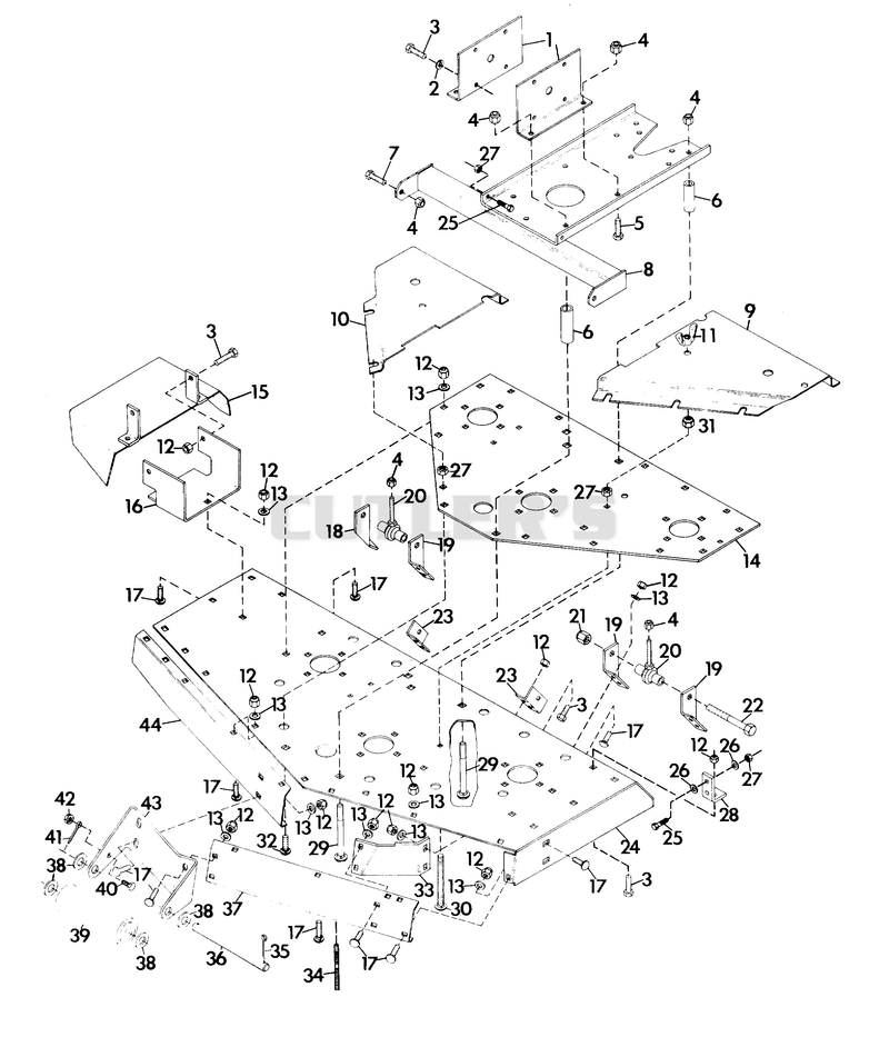 MOWER DECK