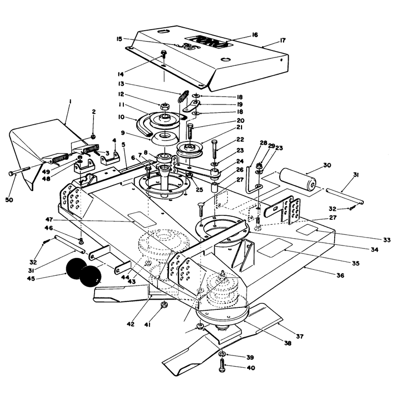36in Cutting Deck Model No 30136