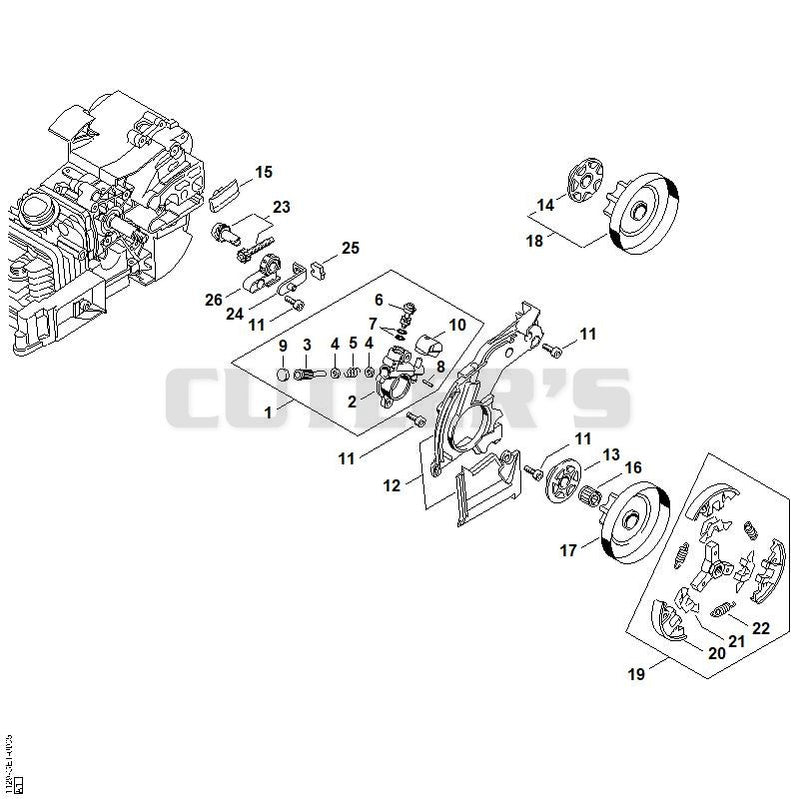 Oil pump, Clutch