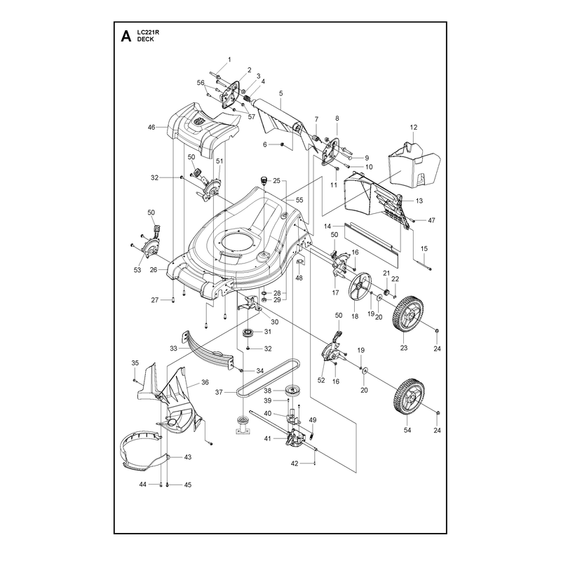 MOWER DECK / CUTTING DECK