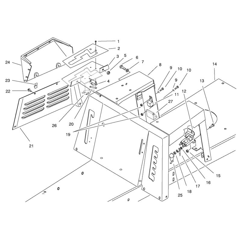 Seat Body and Side Panel Assembly
