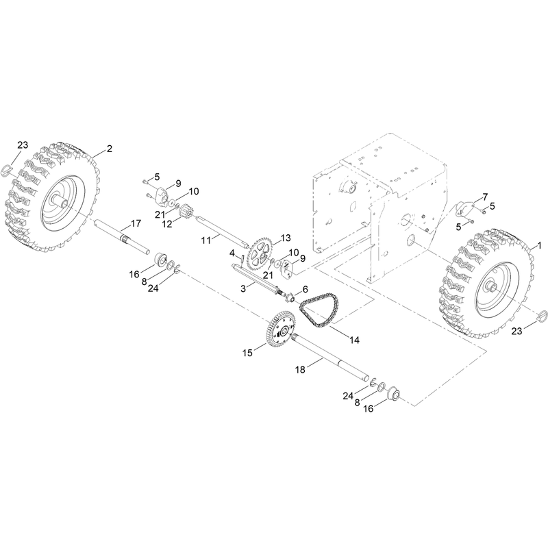 Autoturn Drive Assembly