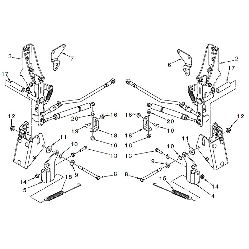 STEERING - CONTROL MOUNT