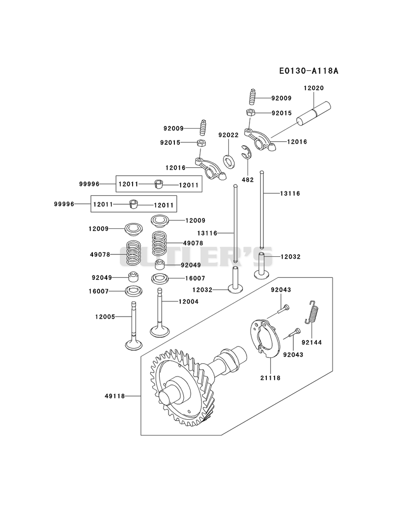 VALVE/CAMSHAFT