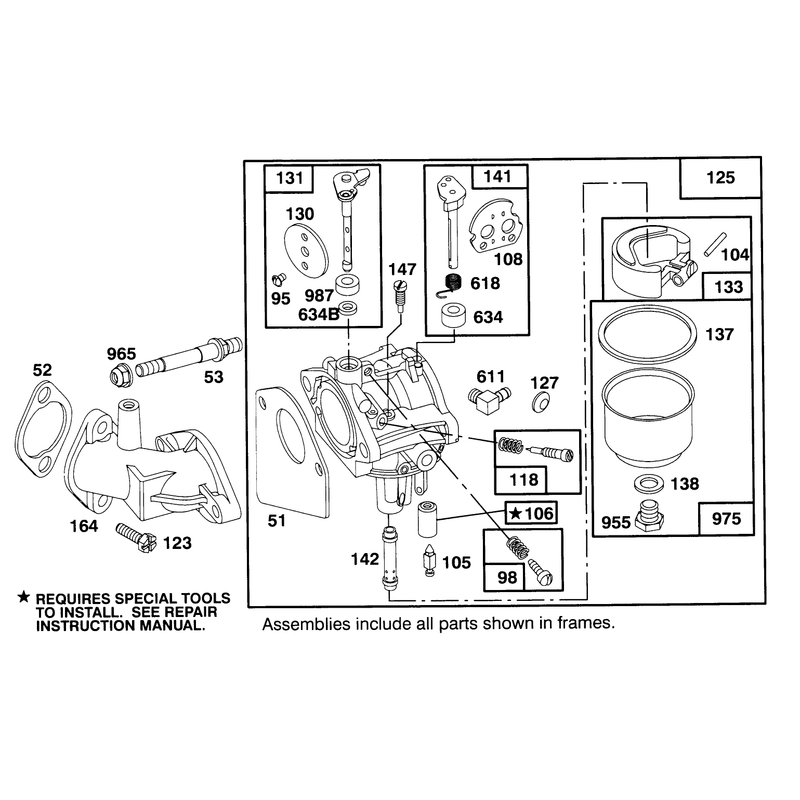 Engine Briggs and Stratton Model 286707-0453-01