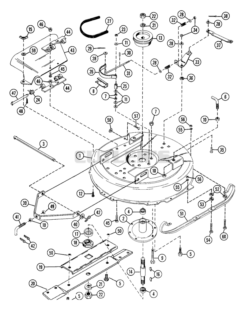 Mower 32" For S/N 000282 And Up