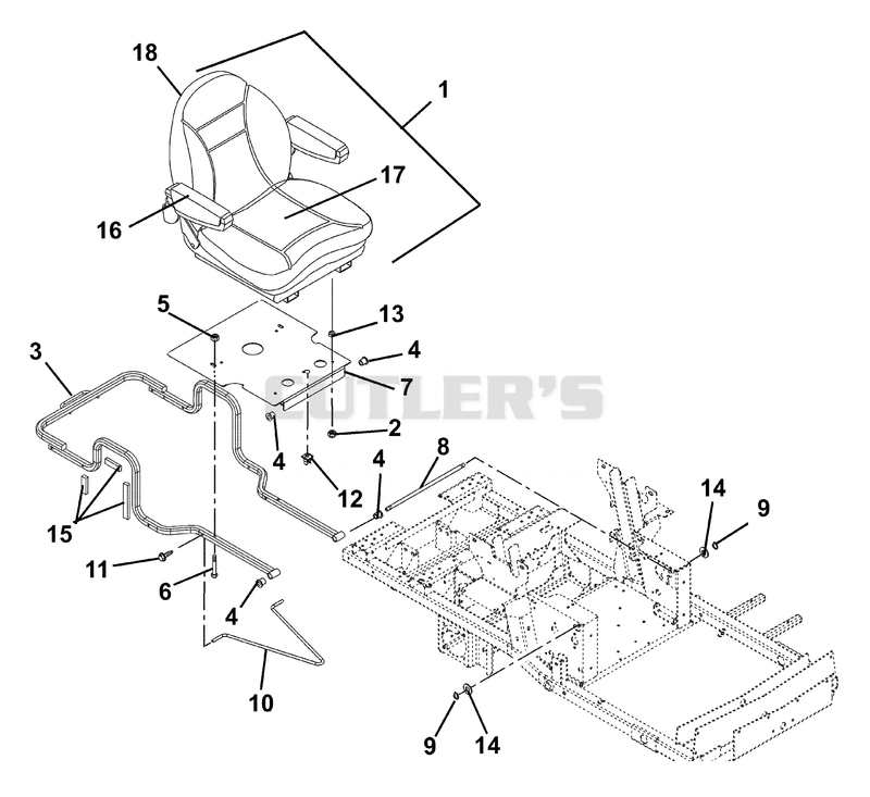 Seat And Hood Frame