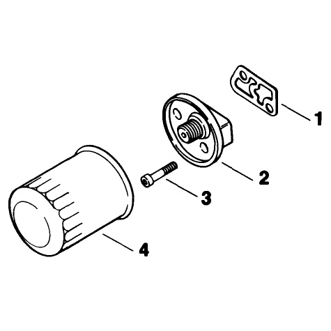 Oil Filter Engine Model No Mv16s Type 56519