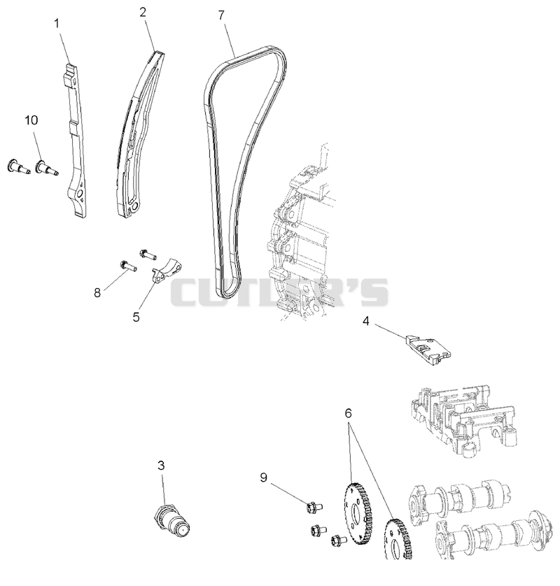 Cam Chain And Sprocket