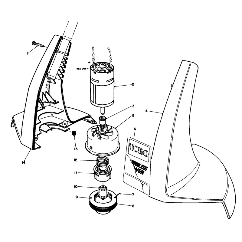 Motor And Housing Assembly