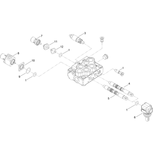 2 Spool Valve Assembly No 115-4062