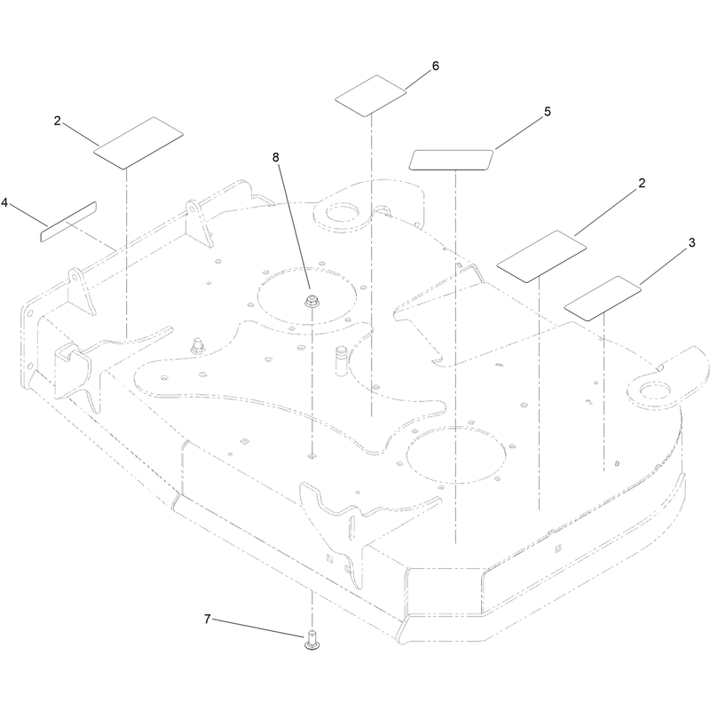 Deck Decal Assembly No 144-3751