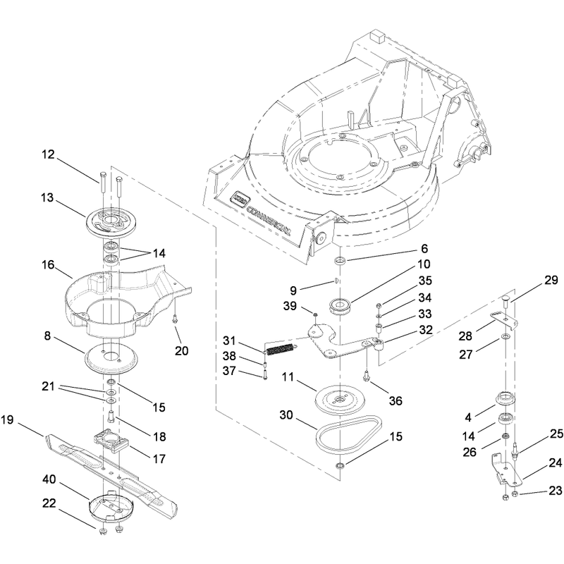 Blade Brake Clutch Assembly