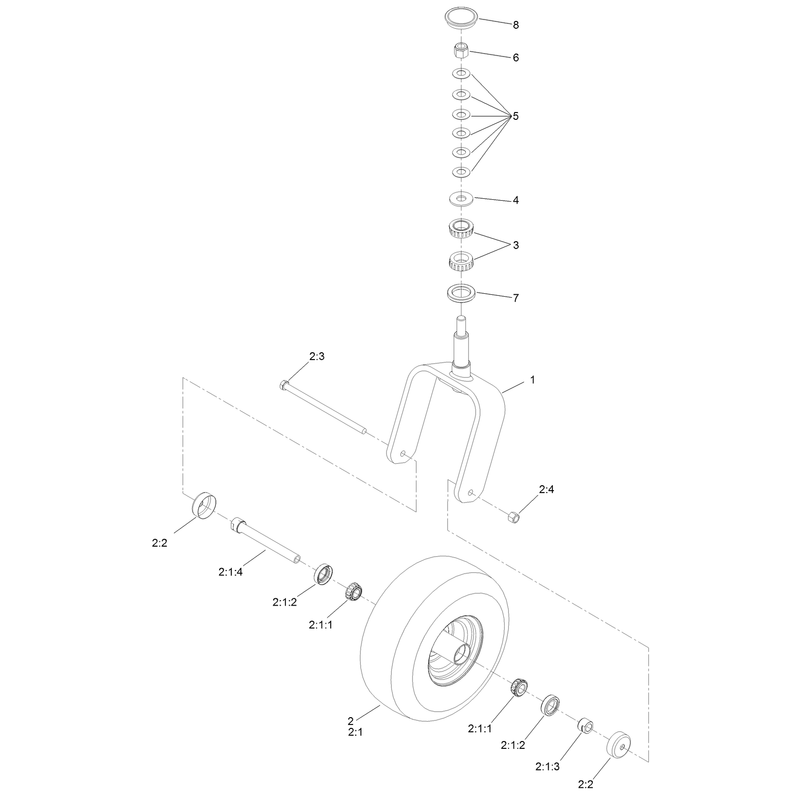 Caster Wheel Assembly