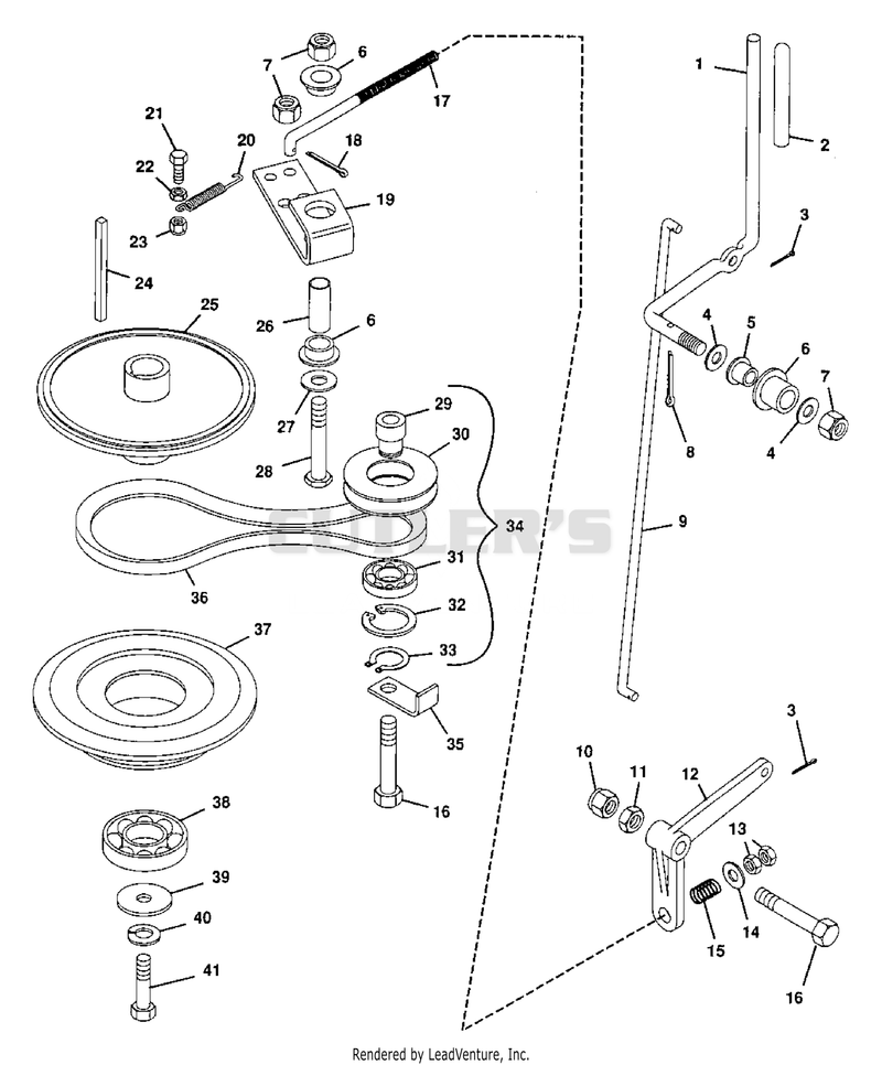 PTO Clutch Linkage