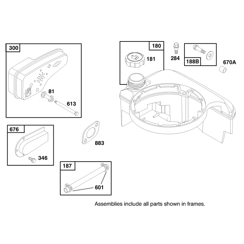 Engine Briggs and Stratton Model 12h802-0658-01
